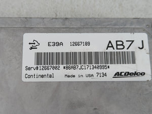 2017 Chevrolet Equinox PCM Engine Control Computer ECU ECM PCU OEM P/N:12667189 12667002, 12685918 Fits Fits 2018 2019 2020 OEM Used Auto Parts