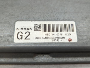 2011-2013 Nissan Altima PCM Engine Control Computer ECU ECM PCU OEM P/N:MEC114-100 B1 MEC112-130 B1 Fits Fits 2011 2012 2013 OEM Used Auto Parts