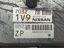 2014-2017 Nissan Versa PCM Engine Control Computer ECU ECM PCU OEM P/N:NEC980-043 NEC002-885 Fits Fits 2014 2015 2016 2017 OEM Used Auto Parts