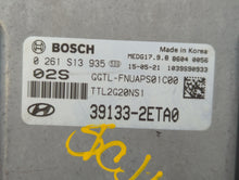 2016-2018 Hyundai Tucson PCM Engine Control Computer ECU ECM PCU OEM P/N:39133-2ETA4 39131-2ETA4 Fits Fits 2016 2017 2018 OEM Used Auto Parts