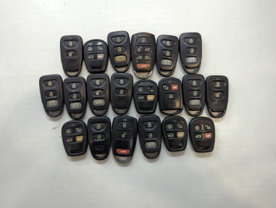 Lot of 20 Kia Keyless Entry Remote Fob UNKNOWN UNKNOWN