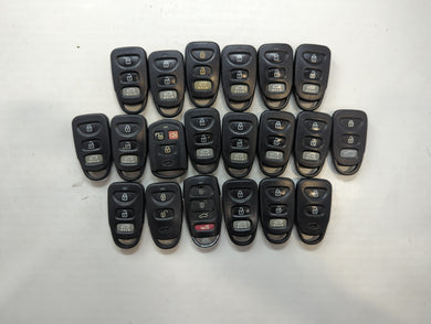 Lot of 20 Hyundai Keyless Entry Remote Fob UNKNOWN UNKNOWN