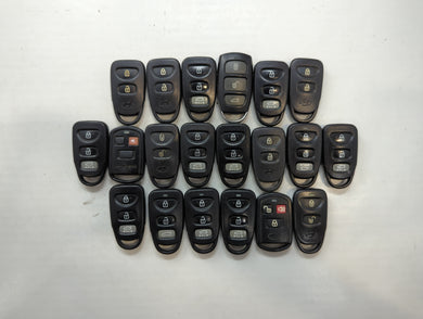 Lot of 20 Hyundai Keyless Entry Remote Fob UNKNOWN UNKNOWN