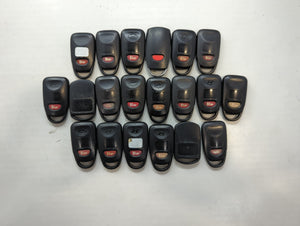 Lot of 20 Hyundai Keyless Entry Remote Fob UNKNOWN UNKNOWN