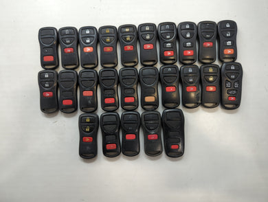 Lot of 25 Nissan Keyless Entry Remote Fob