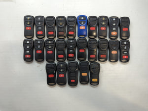 Lot of 25 Nissan Keyless Entry Remote Fob