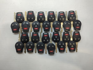 Lot of 25 Nissan Keyless Entry Remote Fob CWTWB1U751 | CWTWB1U816