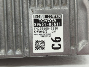 2016-2017 Toyota Camry PCM Engine Control Computer ECU ECM PCU OEM P/N:89661-06T21 89661-06T22, 89661-06N12 Fits Fits 2016 2017 OEM Used Auto Parts