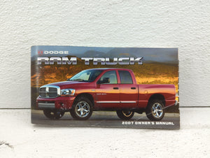 2007 Dodge Ram 1500 Owners Manual Book Guide OEM Used Auto Parts