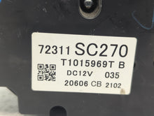 2013 Subaru Forester Climate Control Module Temperature AC/Heater Replacement P/N:72311SC011 72311SC270 Fits OEM Used Auto Parts