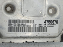 2015 Chrysler 200 PCM Engine Control Computer ECU ECM PCU OEM P/N:P68102888AG P68102888AC, P05150993AC, P68102888AF Fits OEM Used Auto Parts