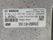 2015-2017 Hyundai Accent PCM Engine Control Computer ECU ECM PCU OEM P/N:39110-2BRB5 39110-2BRG5 Fits Fits 2015 2016 2017 OEM Used Auto Parts