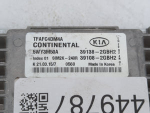 2015 Kia Optima PCM Engine Control Computer ECU ECM PCU OEM P/N:39108-2GBH2 39138-2GBH2 Fits OEM Used Auto Parts