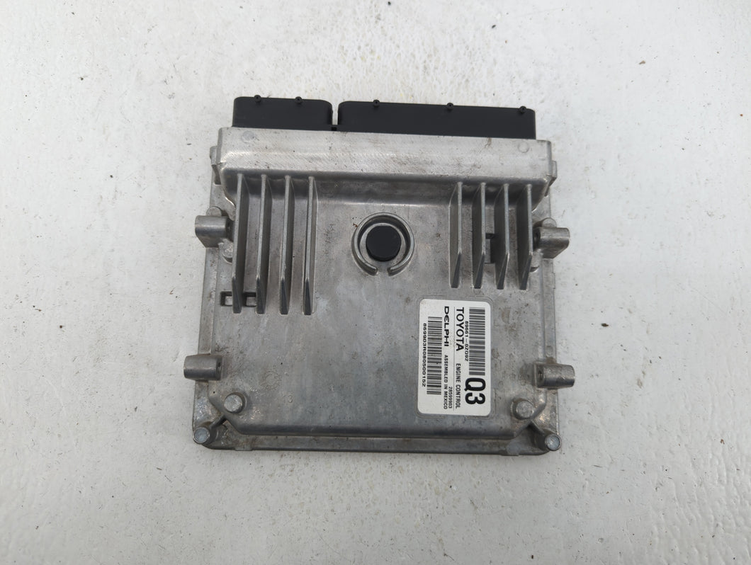 2017-2019 Toyota Corolla PCM Engine Control Computer ECU ECM PCU OEM P/N:89661-0ZQ92 89661-0ZQ91 Fits Fits 2017 2018 2019 OEM Used Auto Parts