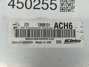 2017-2021 Buick Encore PCM Engine Control Computer ECU ECM PCU OEM P/N:12692201 12698131 Fits Fits 2017 2018 2019 2020 2021 OEM Used Auto Parts