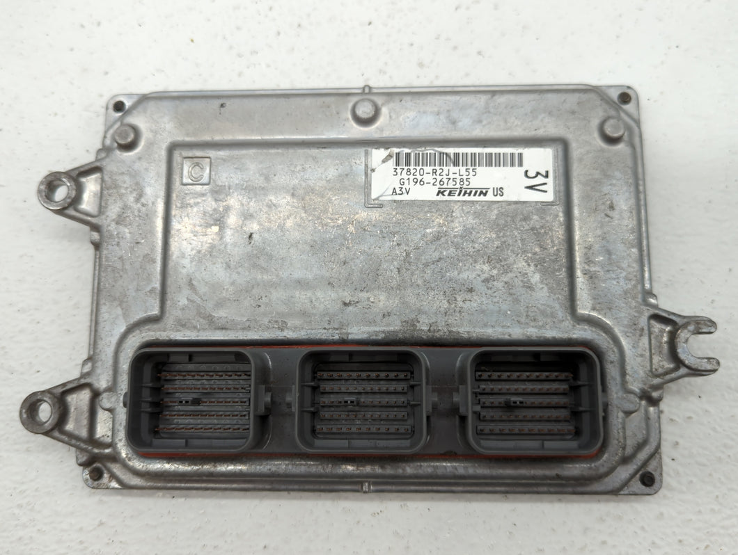 2014-2015 Honda Civic PCM Engine Control Computer ECU ECM PCU OEM P/N:37820-R2J-L54 37820-R2J-L55 Fits Fits 2014 2015 OEM Used Auto Parts