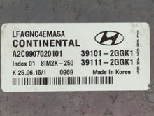 2015-2017 Hyundai Sonata PCM Engine Control Computer ECU ECM PCU OEM P/N:39111-2GGK1 39101-2GGK1 Fits Fits 2015 2016 2017 OEM Used Auto Parts