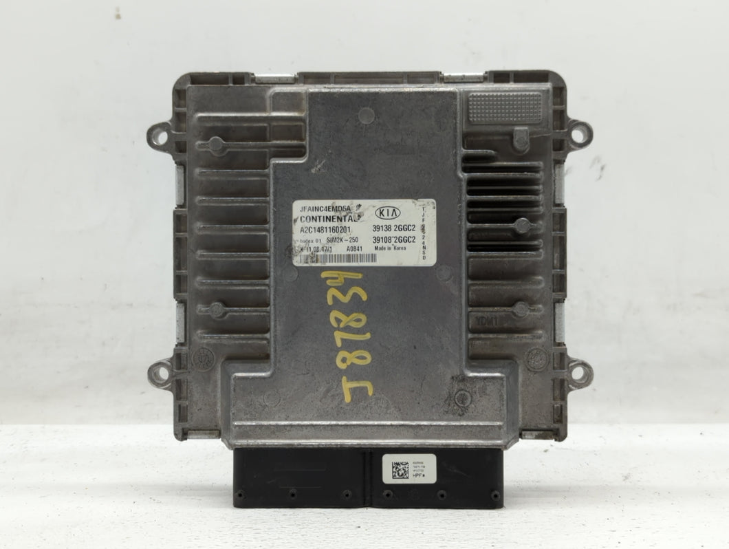 2016-2018 Kia Optima PCM Engine Control Computer ECU ECM PCU OEM P/N:39138-2GGC0 39138-2GGC1, 39108-2GGC1 Fits Fits 2016 2017 2018 OEM Used Auto Parts