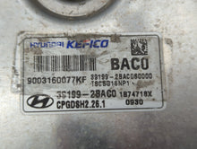 2018 Kia Rio PCM Engine Control Computer ECU ECM PCU OEM P/N:39199-2BAC0 Fits OEM Used Auto Parts