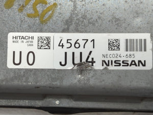 2018-2020 Nissan Rogue PCM Engine Control Computer ECU ECM PCU OEM P/N:NEC024-685 NEC024-665, NEC039-642 Fits Fits 2018 2019 2020 OEM Used Auto Parts