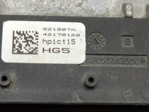 2015 Kia Optima PCM Engine Control Computer ECU ECM PCU OEM P/N:39108-2GBJ1 39138-2GBJ1 Fits OEM Used Auto Parts