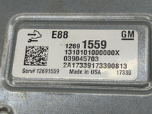 2017-2021 Chevrolet Malibu PCM Engine Control Computer ECU ECM PCU OEM P/N:12691559 12669908 Fits OEM Used Auto Parts