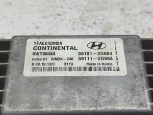 2011-2014 Hyundai Sonata PCM Engine Control Computer ECU ECM PCU OEM P/N:39111-2G662 39111-2G663 Fits Fits 2011 2012 2013 2014 OEM Used Auto Parts