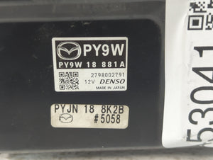 2016-2017 Mazda 6 PCM Engine Control Computer ECU ECM PCU OEM P/N:PY9W 18 881 PY9V 18 881, PSAE 18 881 Fits Fits 2016 2017 2018 OEM Used Auto Parts