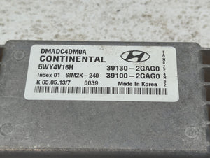 2013 Hyundai Santa Fe PCM Engine Control Computer ECU ECM PCU OEM P/N:39100-2GAG0 39130-2GAG0, 39130-2GAG5, 39130-2GAG1 Fits OEM Used Auto Parts