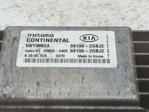 2015 Kia Optima PCM Engine Control Computer ECU ECM PCU OEM P/N:39108-2GBJ2 39138-2GBJ2 Fits OEM Used Auto Parts