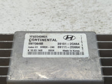 2011-2014 Hyundai Sonata PCM Engine Control Computer ECU ECM PCU OEM P/N:39111-2G662 39111-2G663 Fits Fits 2011 2012 2013 2014 OEM Used Auto Parts