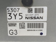 2013-2015 Nissan Sentra PCM Engine Control Computer ECU ECM PCU OEM P/N:NEC007-682 NEC010-013, NEC013-031 Fits Fits 2013 2014 2015 OEM Used Auto Parts