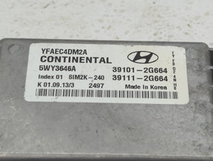 2011-2014 Hyundai Sonata PCM Engine Control Computer ECU ECM PCU OEM P/N:39111-2G661 39101-2G661 Fits Fits 2011 2012 2013 2014 OEM Used Auto Parts