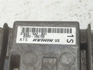 2014 Honda Accord PCM Engine Control Computer ECU ECM PCU OEM P/N:37820-5A2-B01 Fits OEM Used Auto Parts