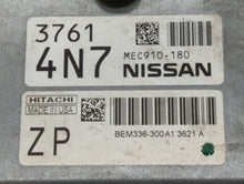 2014-2017 Nissan Versa PCM Engine Control Computer ECU ECM PCU OEM P/N:MEC910-180 NEC001-860 Fits Fits 2014 2015 2016 2017 OEM Used Auto Parts