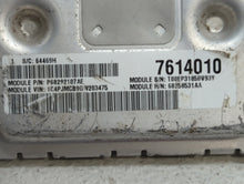 2016-2017 Chrysler 200 PCM Engine Control Computer ECU ECM PCU OEM P/N:P68258531AB P68250527AG, P68258531AA Fits Fits 2016 2017 OEM Used Auto Parts