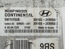 2011-2013 Hyundai Elantra PCM Engine Control Computer ECU ECM PCU OEM P/N:39103-2EMN3 39102-2EMN3 Fits Fits 2011 2012 2013 OEM Used Auto Parts