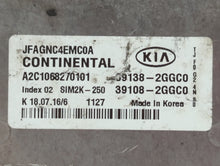 2016-2018 Kia Optima PCM Engine Control Computer ECU ECM PCU OEM P/N:39108-2GGC0 39138-2GGC0 Fits Fits 2016 2017 2018 OEM Used Auto Parts