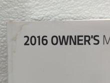 2016 Kia Optima Owners Manual Book Guide OEM Used Auto Parts