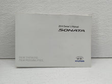 2014 Hyundai Sonata Owners Manual Book Guide OEM Used Auto Parts