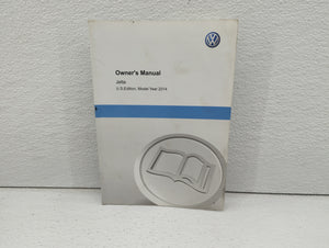 2014 Volkswagen Jetta Owners Manual Book Guide OEM Used Auto Parts