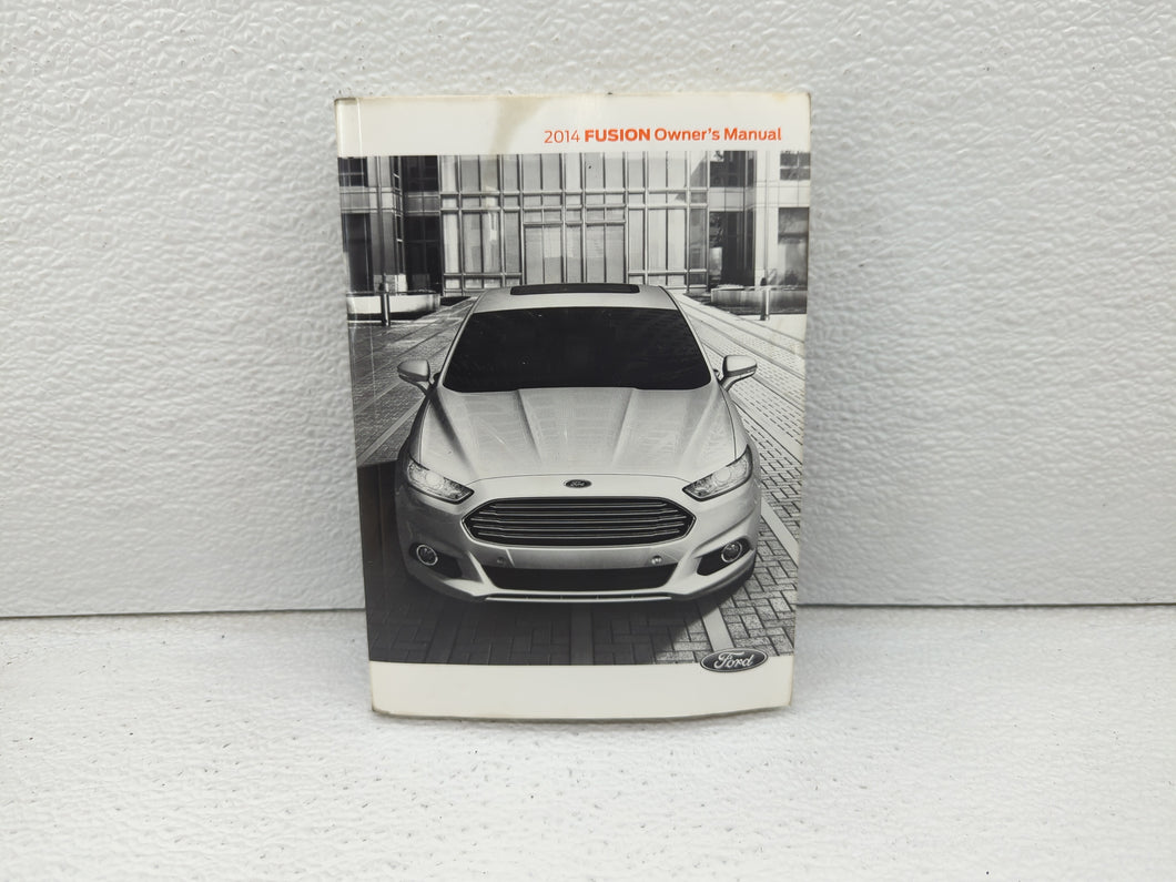 2014 Ford Fusion Owners Manual Book Guide OEM Used Auto Parts