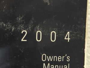 2004 Honda Odyssey Owners Manual Book Guide OEM Used Auto Parts