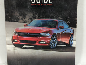 2017 Dodge Charger Owners Manual Book Guide OEM Used Auto Parts