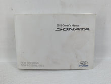 2015 Hyundai Sonata Owners Manual Book Guide OEM Used Auto Parts