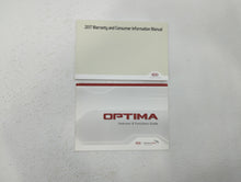 2017 Kia Optima Owners Manual Book Guide OEM Used Auto Parts