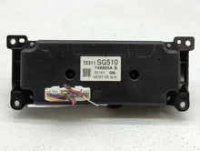 2016 Subaru Forester Climate Control Module Temperature AC/Heater Replacement P/N:72311SG510 Fits OEM Used Auto Parts