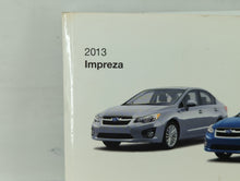 2013 Subaru Impreza Owners Manual Book Guide OEM Used Auto Parts