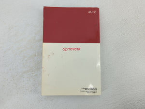 2009 Toyota Corolla Owners Manual Book Guide OEM Used Auto Parts