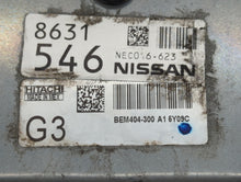 2013-2015 Nissan Sentra PCM Engine Control Computer ECU ECM PCU OEM P/N:NEC016-623 NEC004-624 Fits Fits 2013 2014 2015 OEM Used Auto Parts